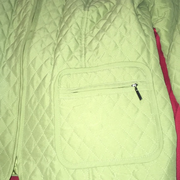 Lightweight green quilted jacket - Picture 3 of 4